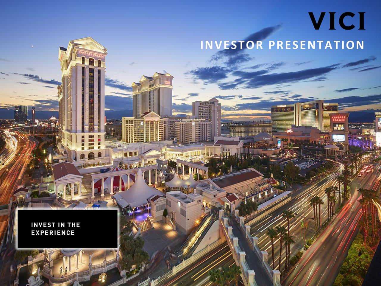 Vici Properties (VICI) Investor Presentation Slideshow (NYSEVICI