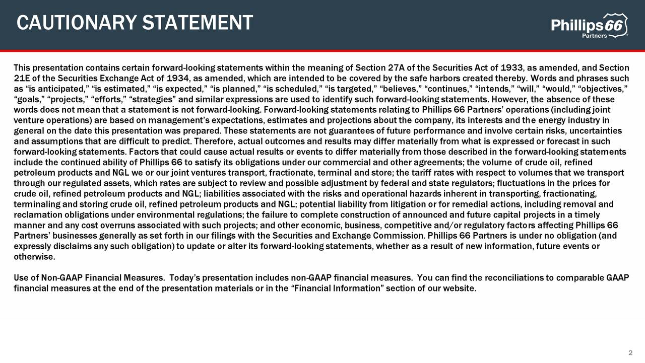 CAUTIONARY STATEMENT