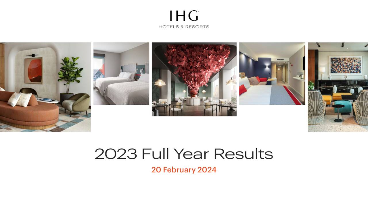 InterContinental Hotels Group PLC 2023 Q3 - Results - Earnings Call - Intercontinental Hotels Investor Relations