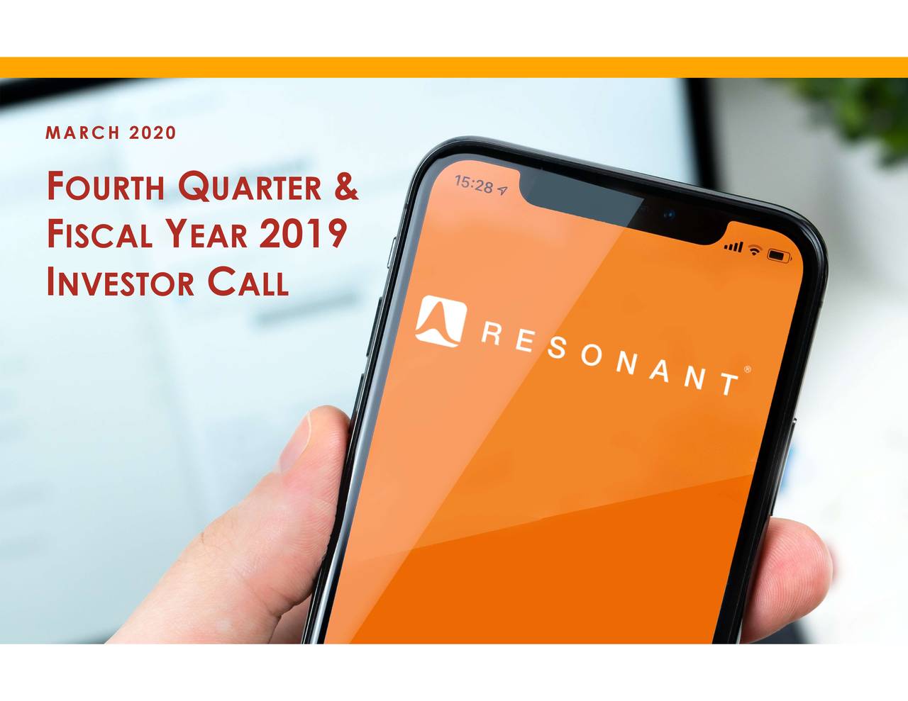 Resonant Stock News