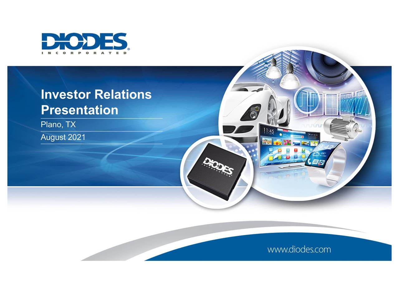 Diodes (DIOD) Investor Presentation (NASDAQDIOD) Seeking Alpha