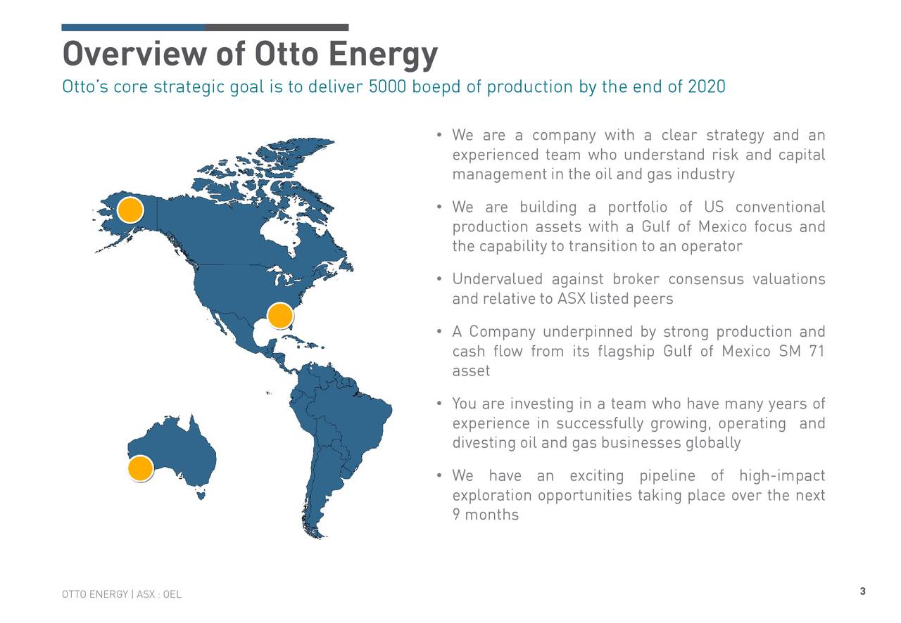 Otto Energy Limited (OTTEF) Presents At Noosa Mining and Exploration