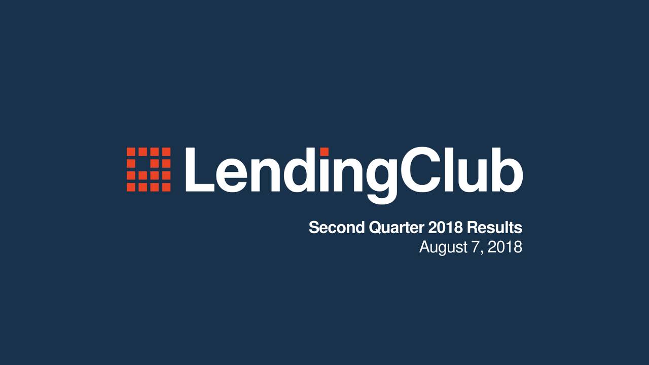 Second Quarter 2018 Results