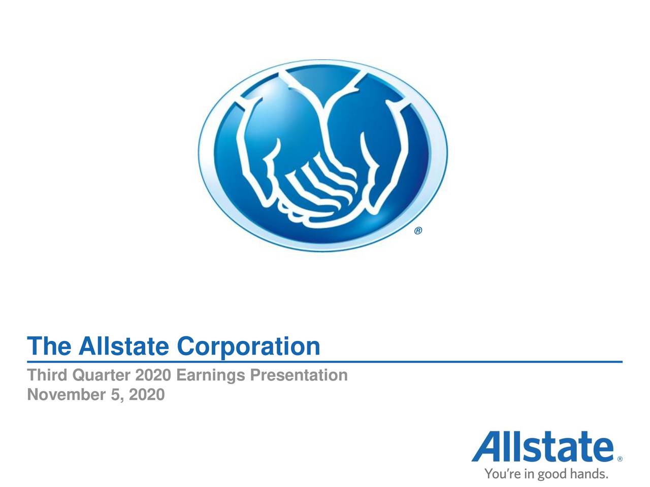 The Allstate Corporation 2020 Q3 Results Earnings Call Presentation