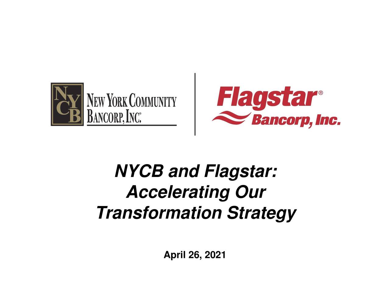 new york community bank flagstar presentation