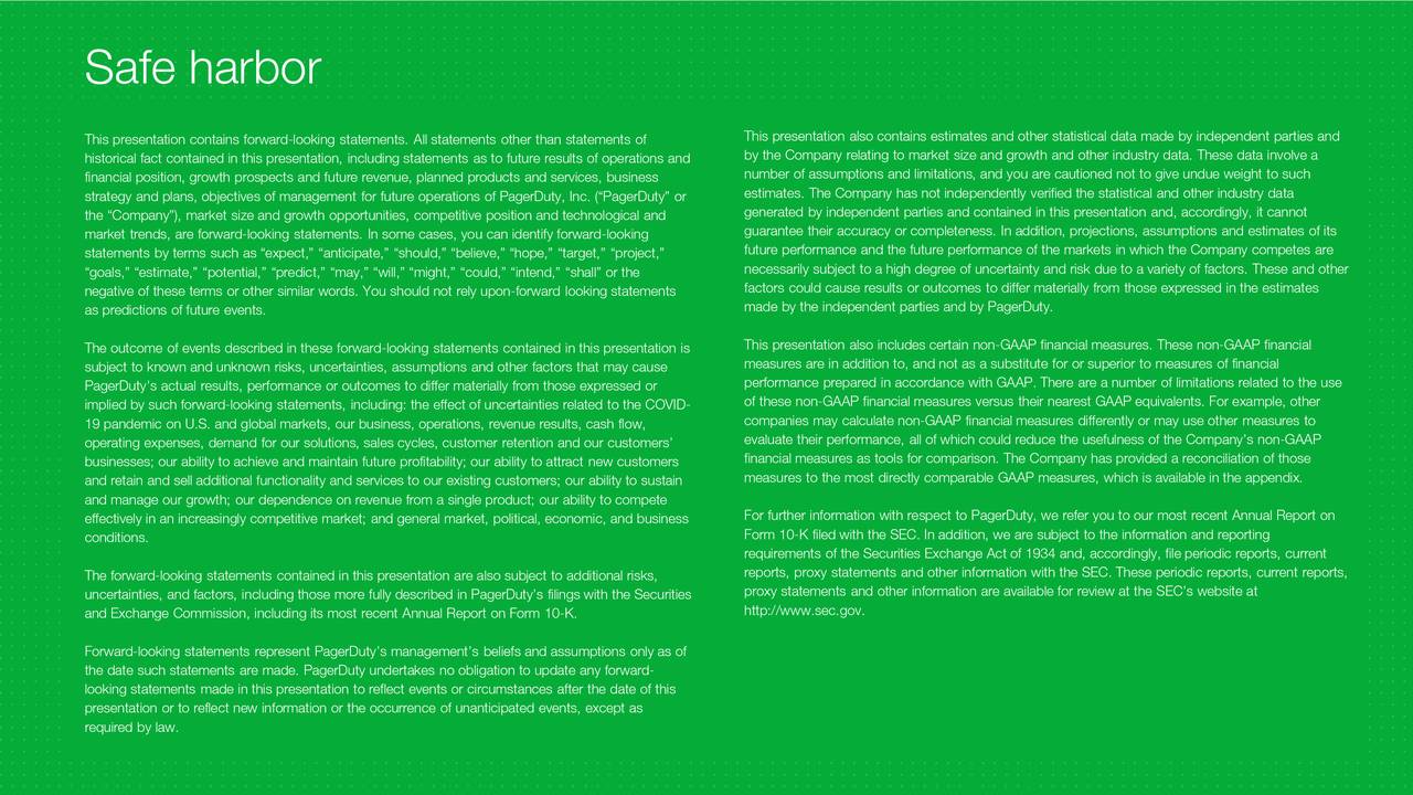 PagerDuty, Inc. 2021 Q2 Results Earnings Call Presentation (NYSEPD