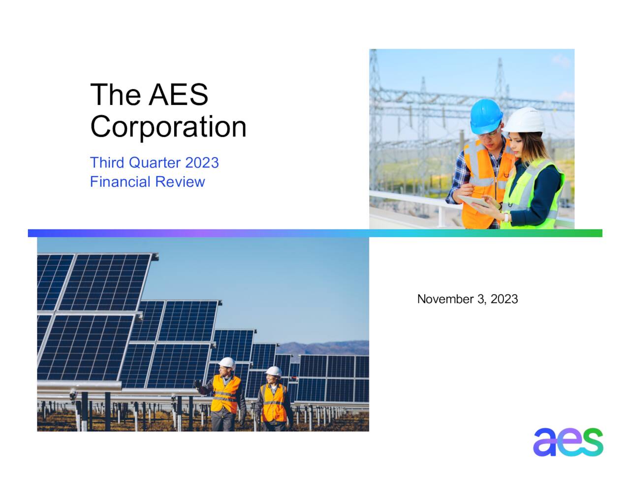 The AES Corporation 2023 Q3 Results Earnings Call Presentation