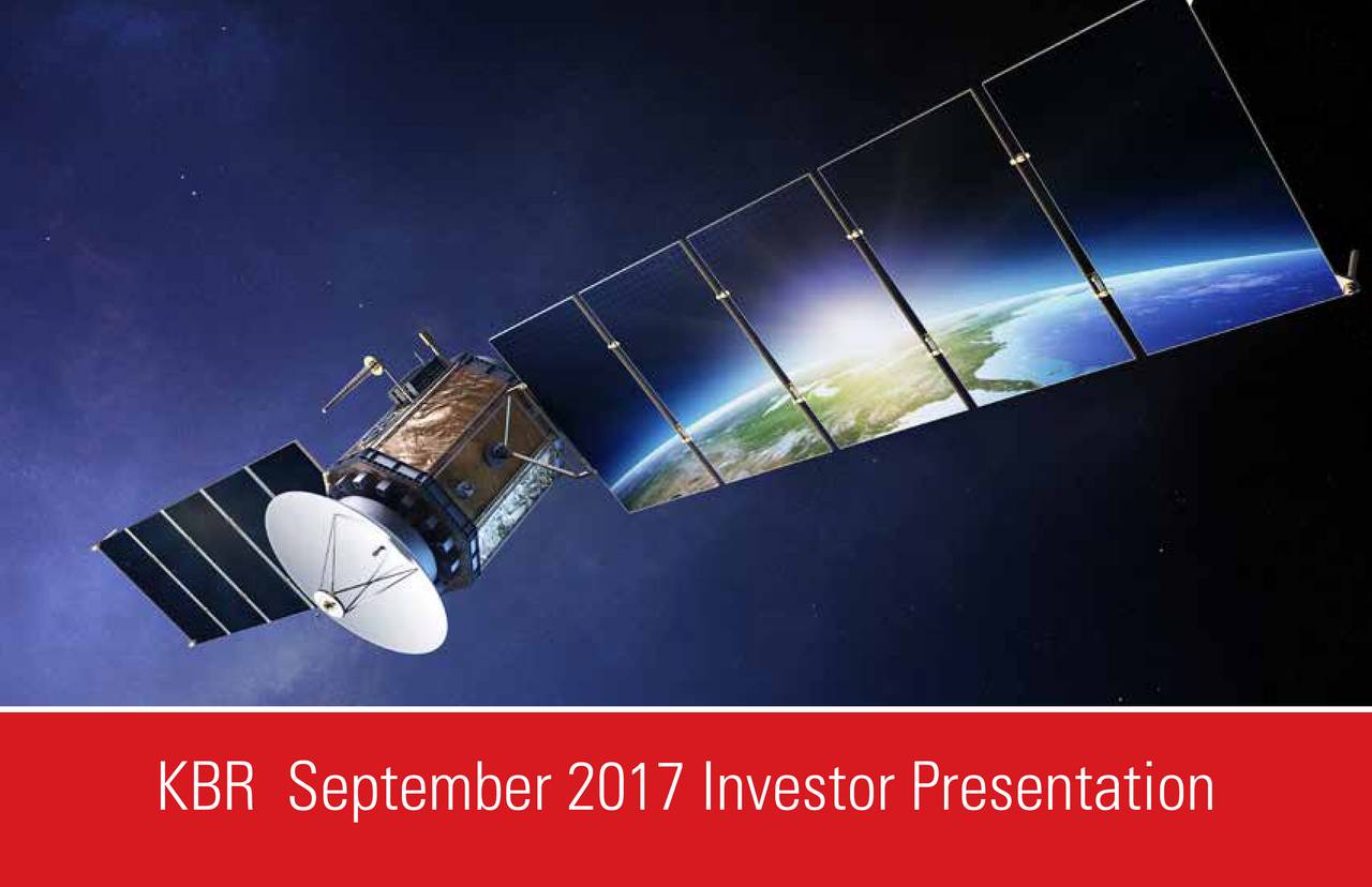 KBR (KBR) Presents At 16th Annual Engineering And Construction