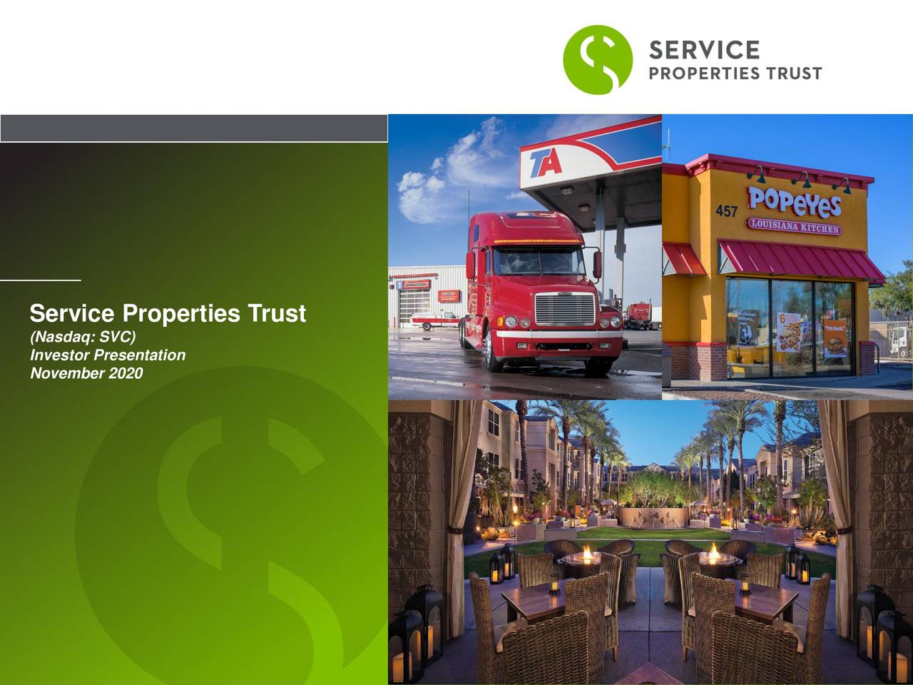 Service Properties Trust (SVC) Investor Presentation