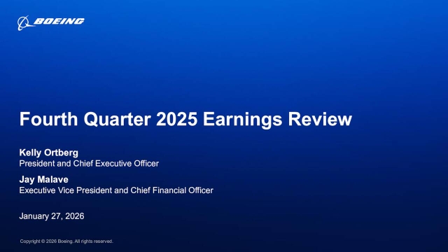The Boeing Company 2025 Q4 - Results - Earnings Call Presentation (NYSE ...