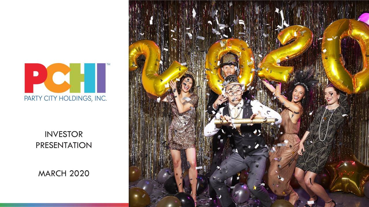 Party City Holdco Inc. 2019 Q4 Results Earnings Call Presentation