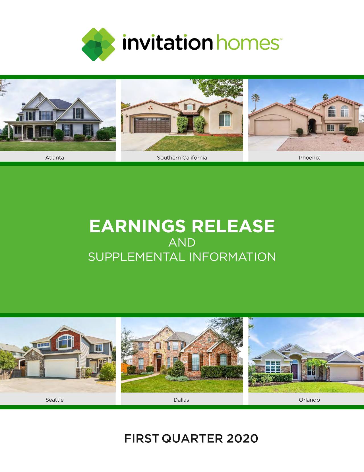 Invitation Homes Inc. 2020 Q1 Results Earnings Call Presentation