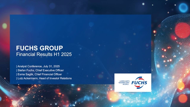 Fuchs SE 2025 Q2 - Results - Earnings Call Presentation (OTCMKTS:FUPBY ...