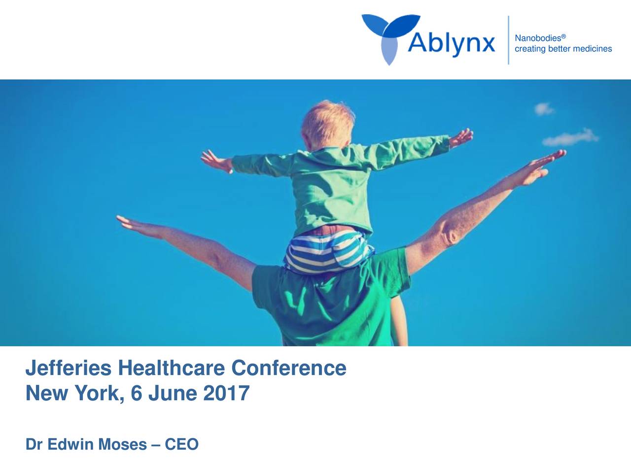 Ablynx (ABLYF) Presents At Jefferies 2017 Global Healthcare Conference