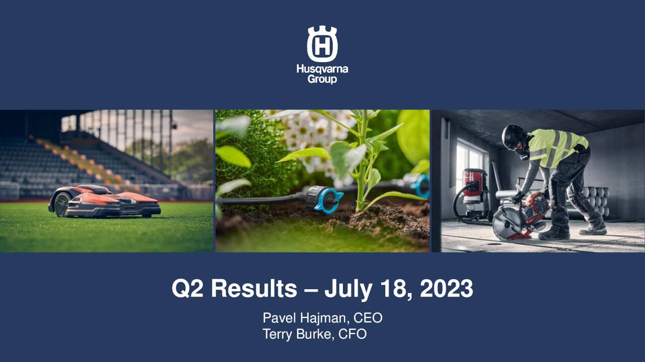 Q2 Results – July 18, 2023