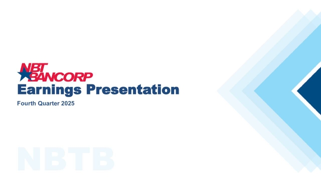 NBT Bancorp Inc. 2025 Q4 - Results - Earnings Call Presentation (NASDAQ ...