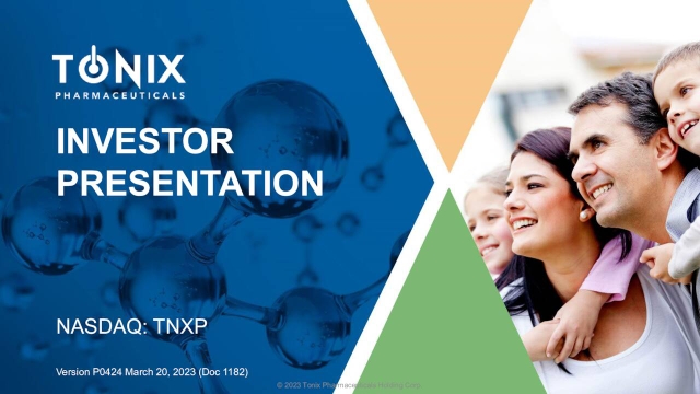 Tonix Pharmaceuticals (TNXP) Investor presentation - Slideshow (NASDAQ ...