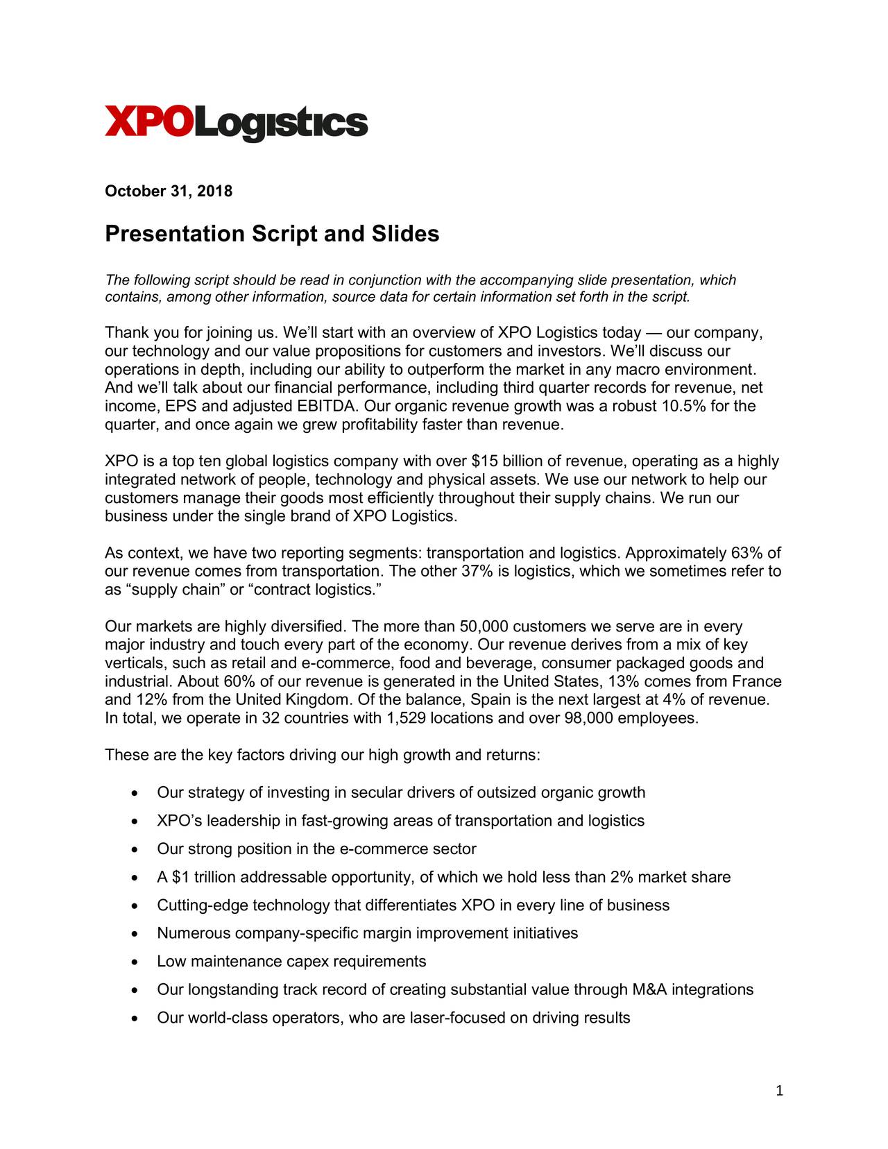 Xpo Pro Number Tracking