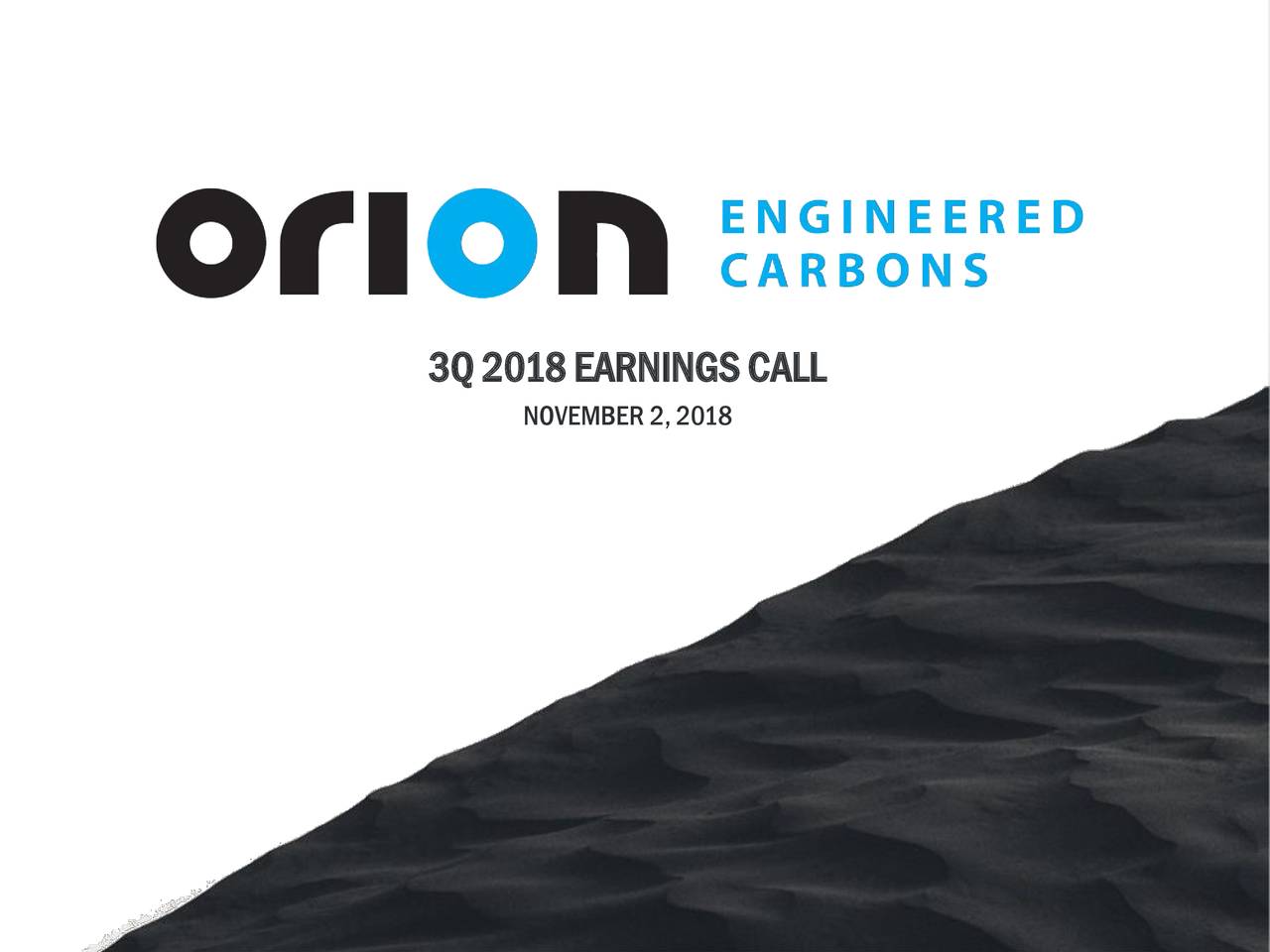 Orion Engineered Carbons 2018 Q3 - Results - Earnings Call Slides (NYSE ...