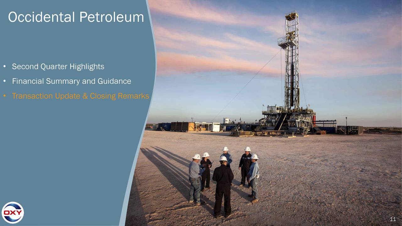 Occidental Petroleum Corporation 2019 Q2 Results Earnings Call