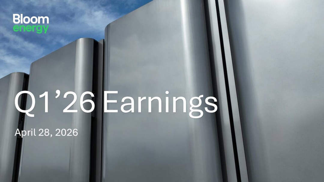 Bloom Energy Corporation 2026 Q1 - Results - Earnings Call Presentation ...