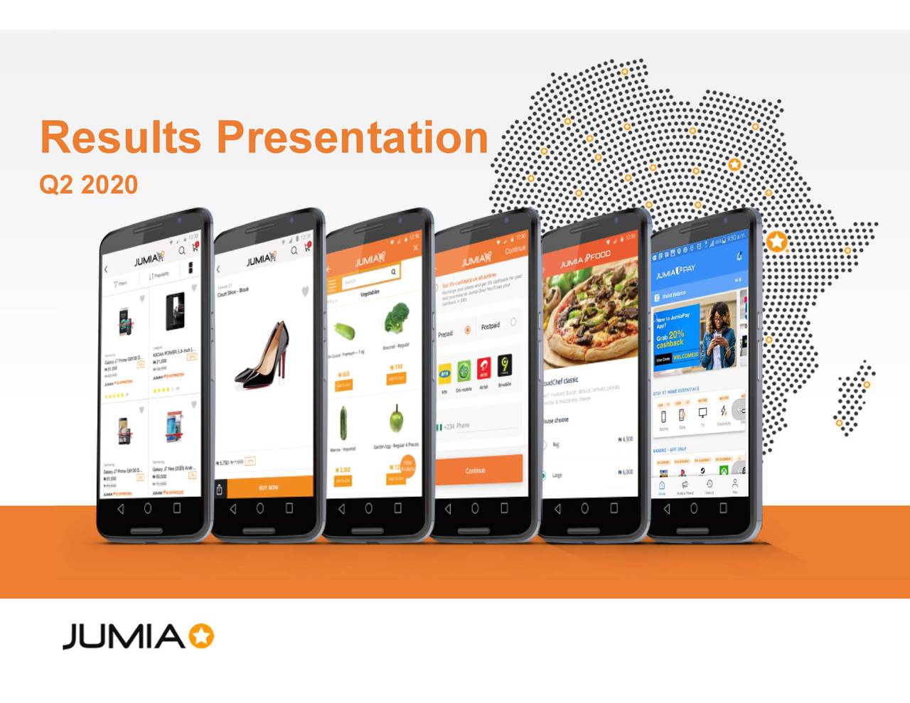 Jumia Technologies AG 2020 Q2 Results Earnings Call Presentation