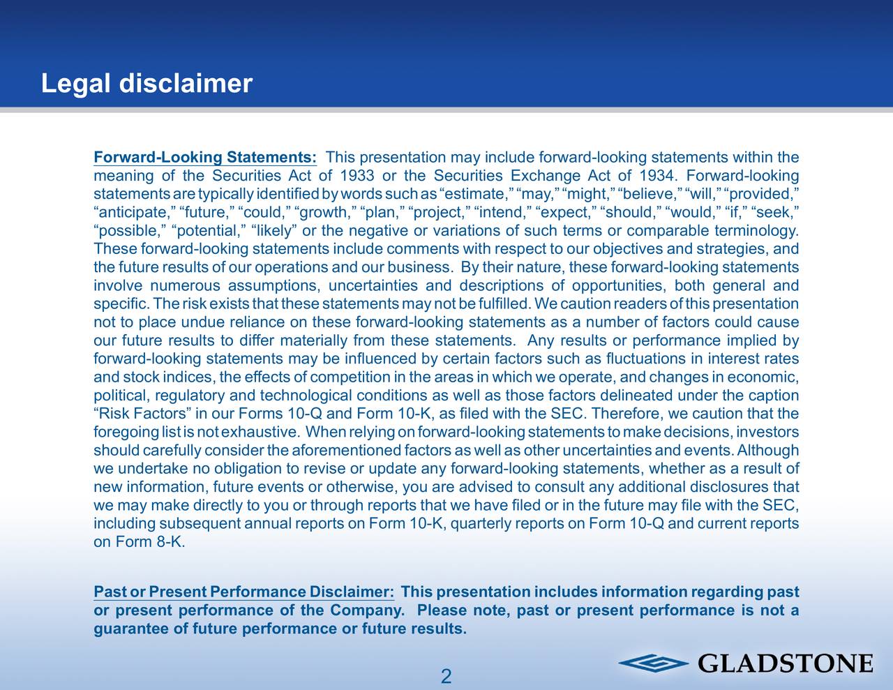 Gladstone Commercial Corporation 2017 Q3 Results Earnings Call