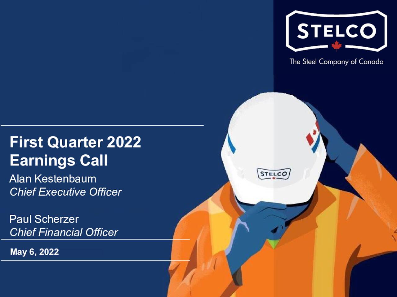 Stelco Holdings Inc. 2022 Q1 Results Earnings Call Presentation (OTCMKTSSTZHF) Seeking Alpha