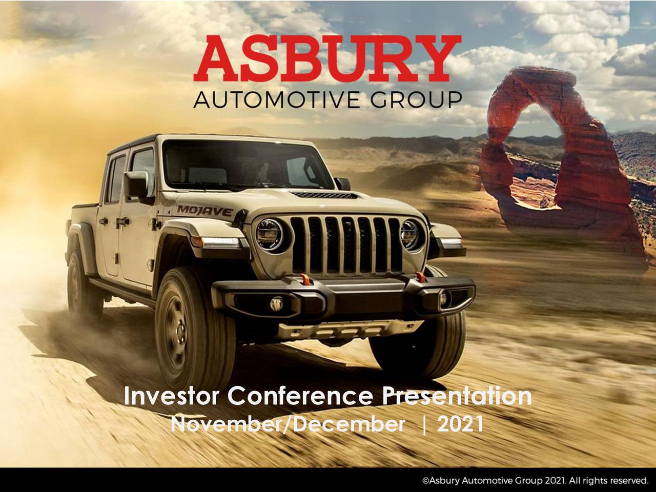 Asbury Automotive (ABG) Investor Presentation Slideshow (NYSEABG