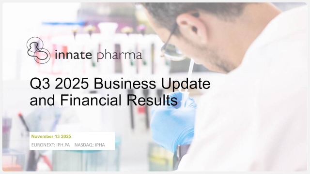Innate Pharma S.A. 2025 Q3 - Results - Earnings Call Presentation ...