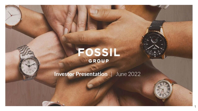 Fossil Group (FOSL) Investor Presentation - Slideshow (NASDAQ:FOSL ...