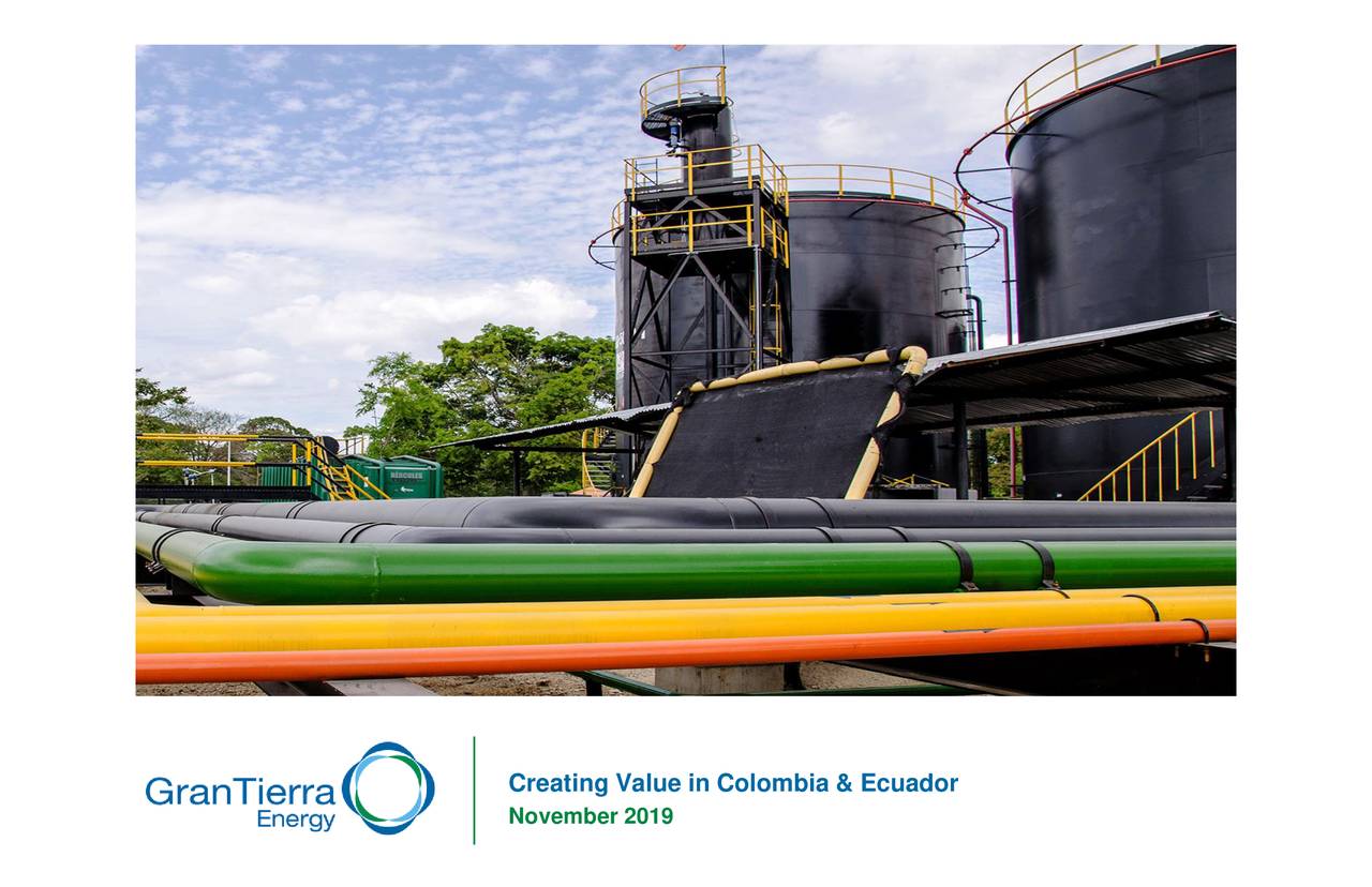 Gran Tierra Energy (GTE) Investor Presentation - Slideshow (NYSE:GTE ...