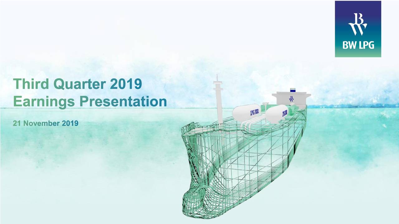 BW LPG Limited 2019 Q3 Results Earnings Call Presentation (NYSE