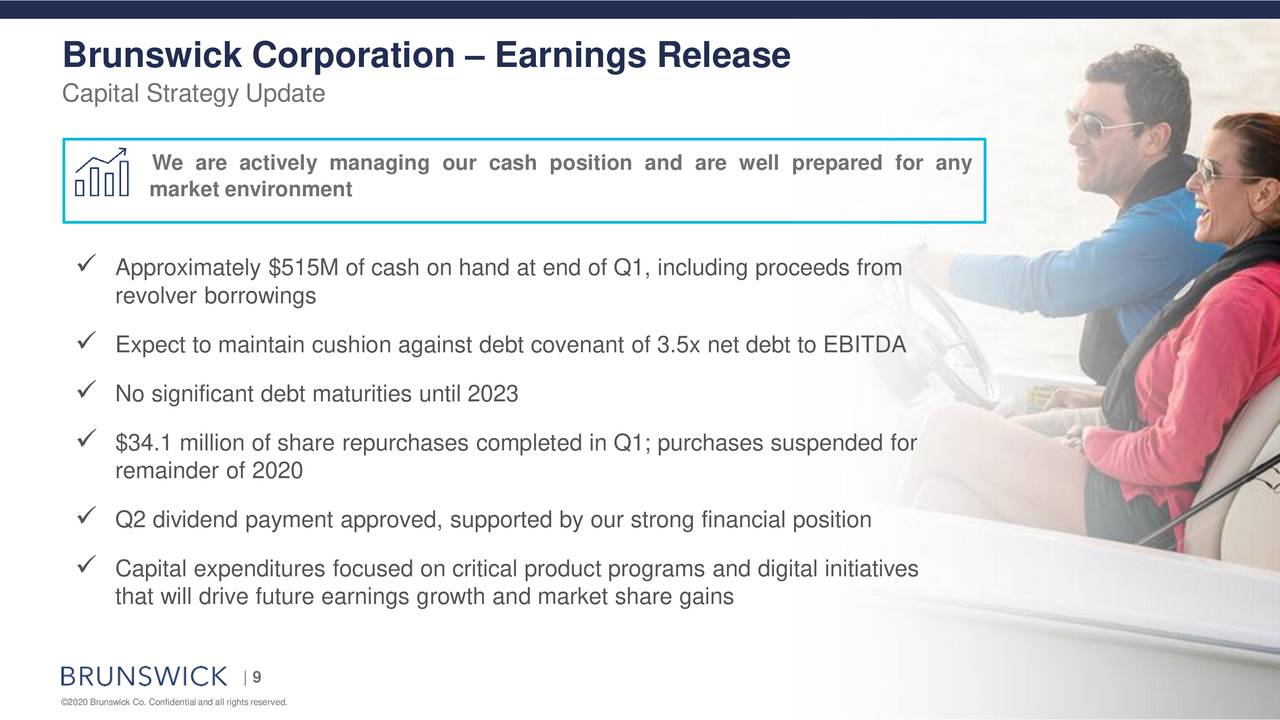 Brunswick Corporation 2020 Q1 - Results - Earnings Call Presentation ...