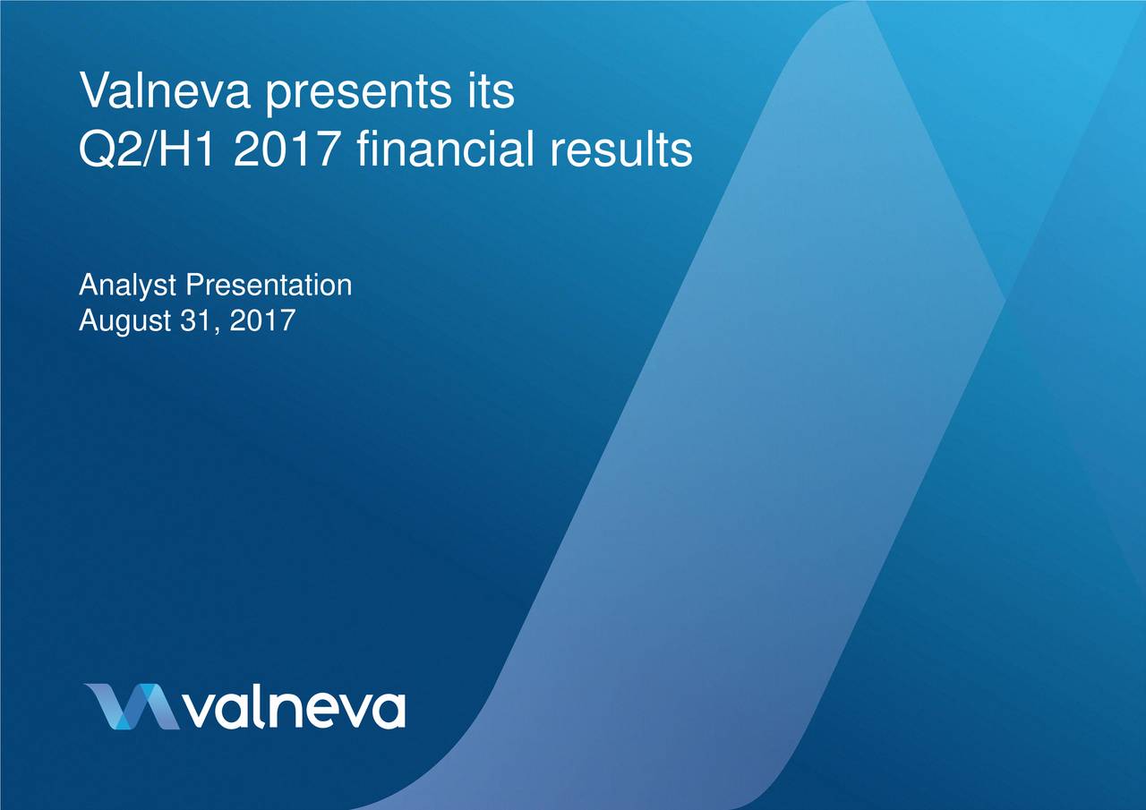 Valneva SE 2017 Q2 - Results - Earnings Call Slides (OTCMKTS:INRLF