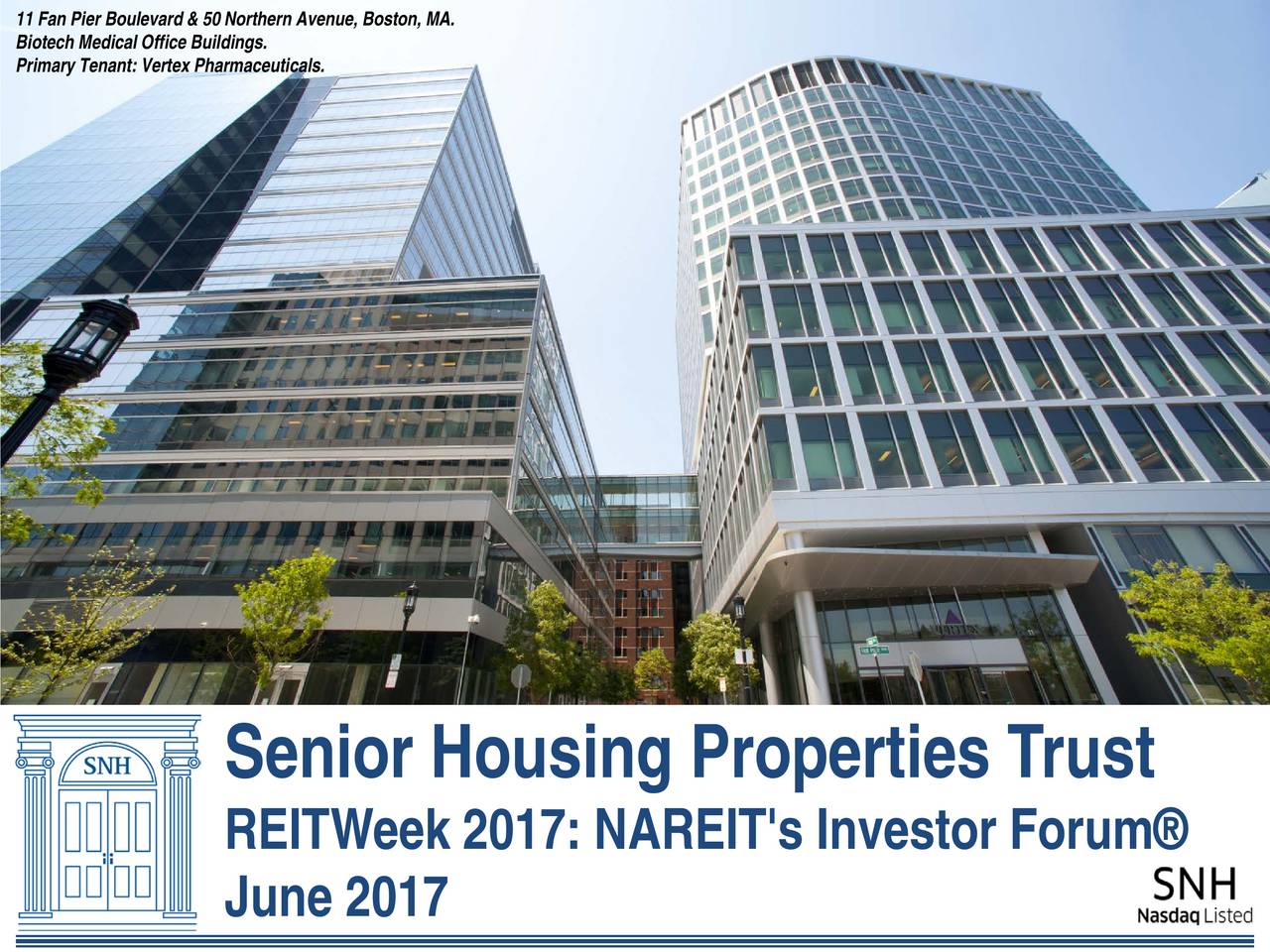 senior housing properties trust stock price wallet investor