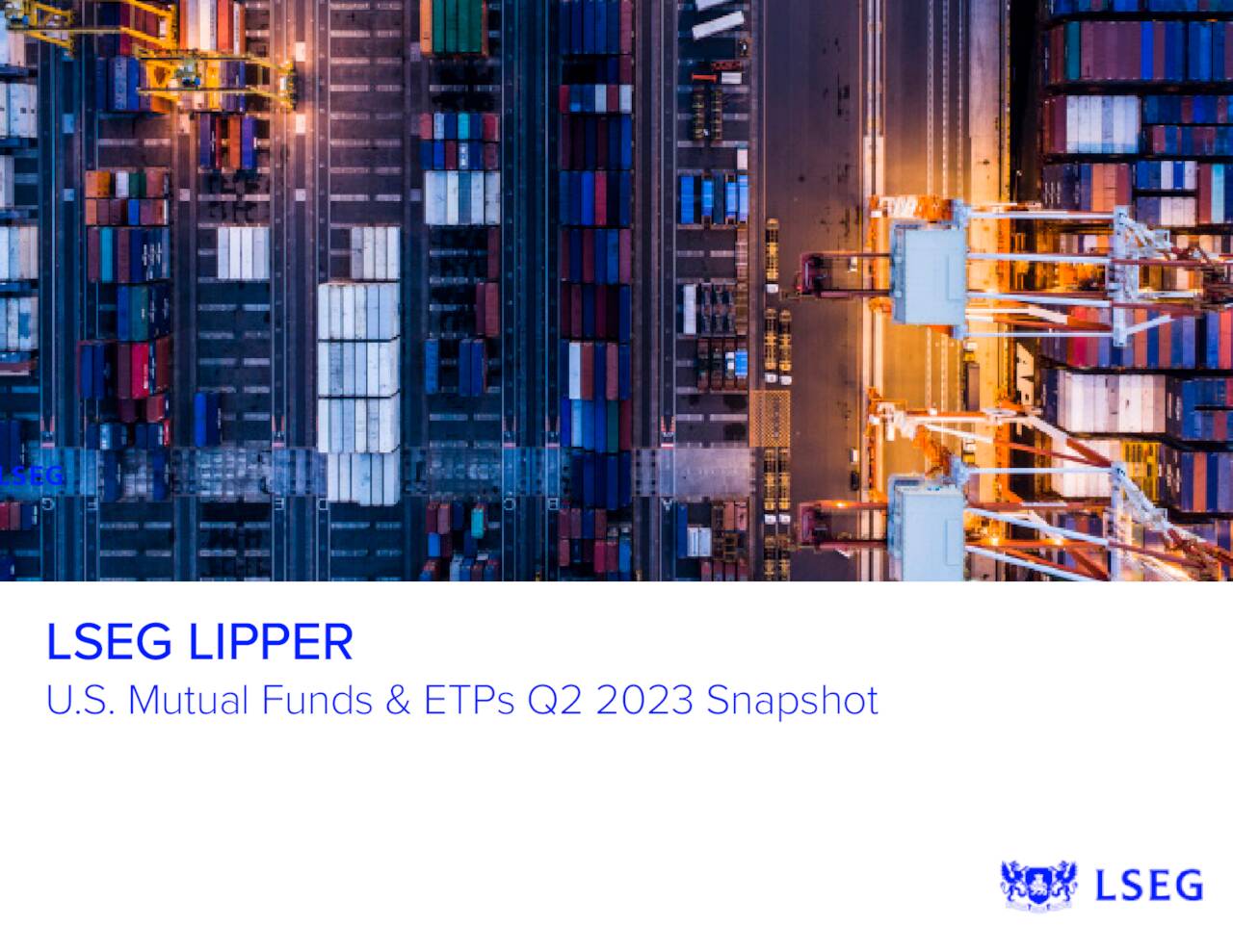 LSEG Lipper U.S. Mutual Funds & ETPs Q2 2023 Snapshot | Seeking Alpha