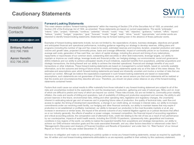 Southwestern Energy Company (SWN) Investor Presentation - Slideshow ...