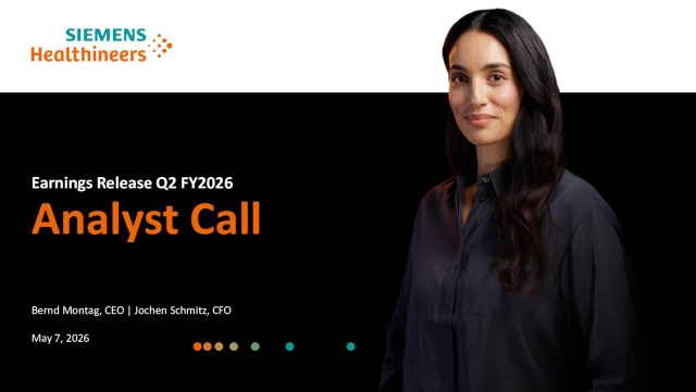 Siemens Healthineers AG 2026 Q2 - Results - Earnings Call Presentation ...
