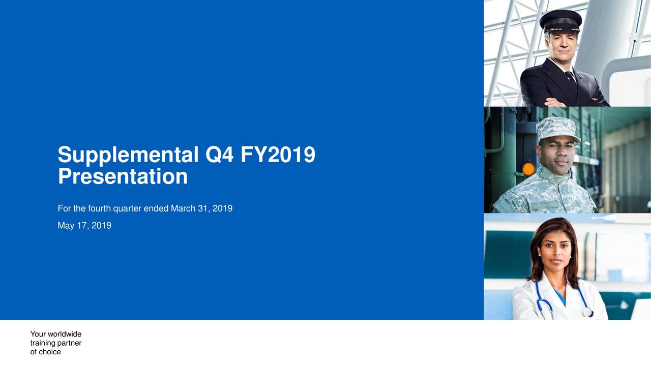 Cae Inc 2019 Q4 Results Earnings Call Slides Nysecae Seeking Alpha 7420