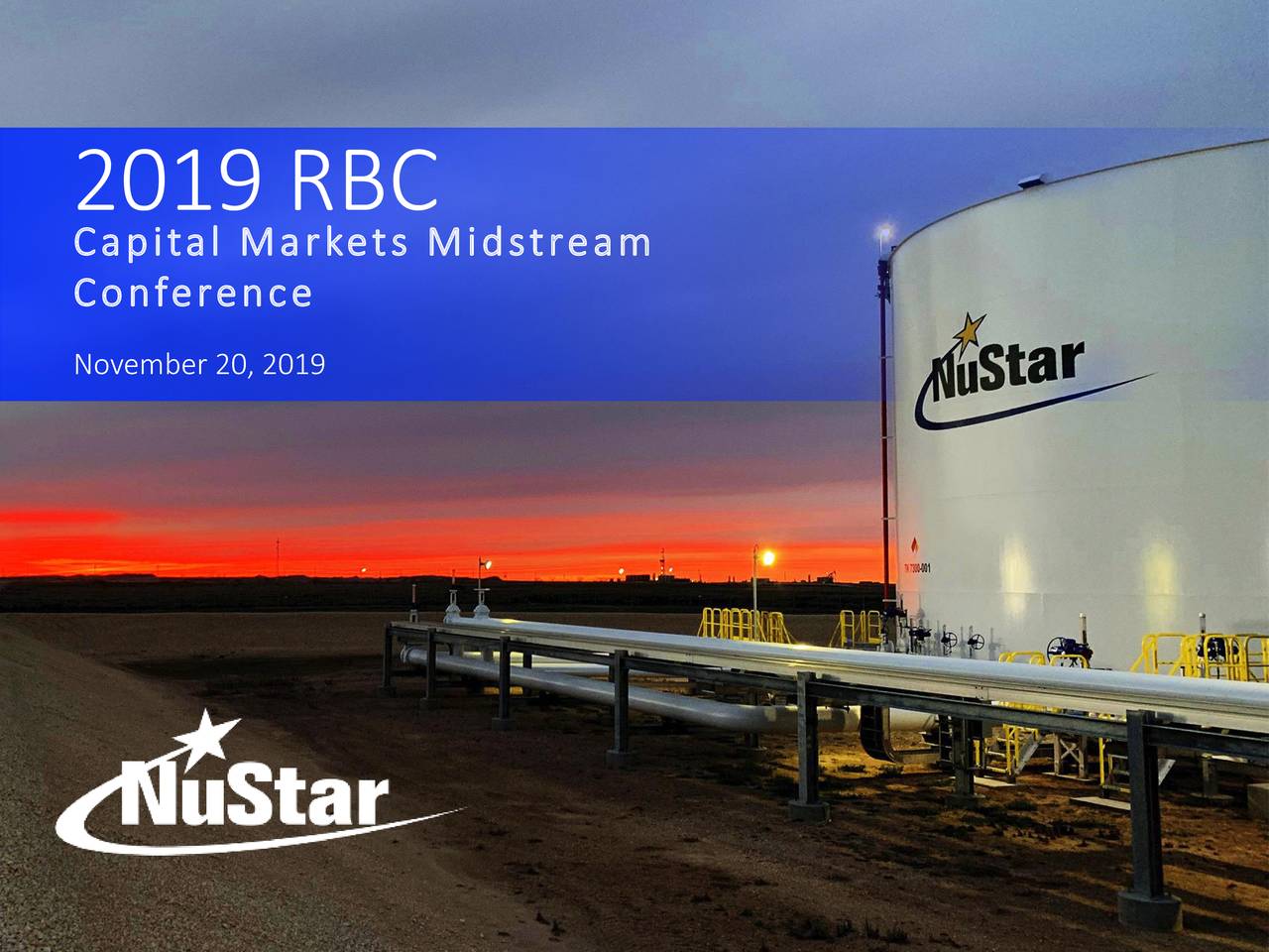 NuStar Energy (NS) Presents At RBC Capital Markets Midstream Conference