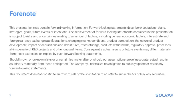 Solvay SA 2025 Q3 - Results - Earnings Call Presentation (OTCMKTS:SLVYY ...