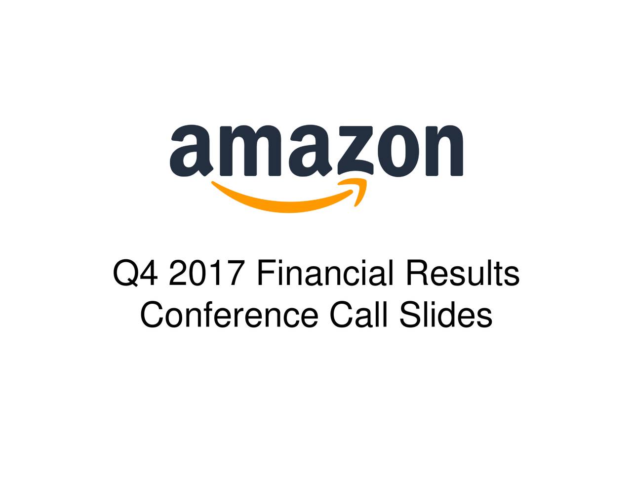 Q4 2017 Financial Results