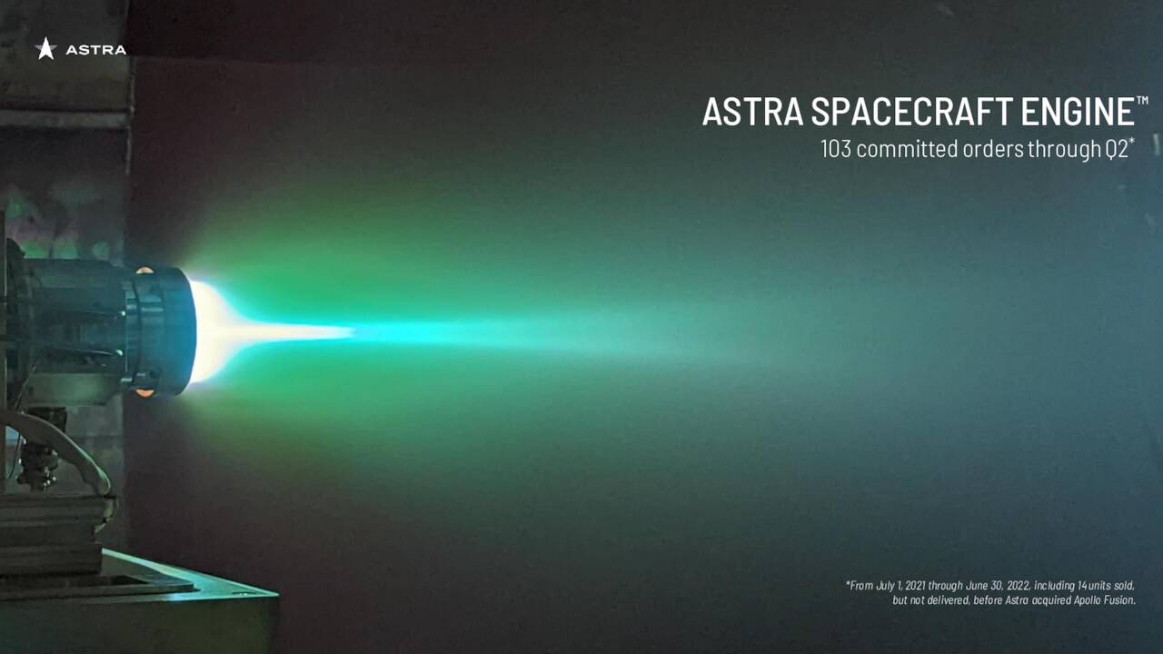 Astra Space, Inc. 2022 Q2 Results Earnings Call Presentation