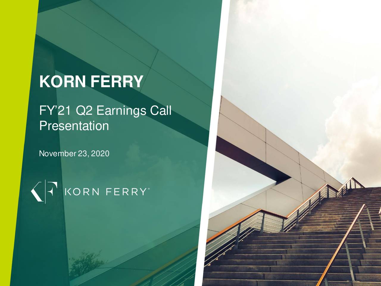 Korn Ferry 2021 Q2 Results Earnings Call Presentation (NYSEKFY