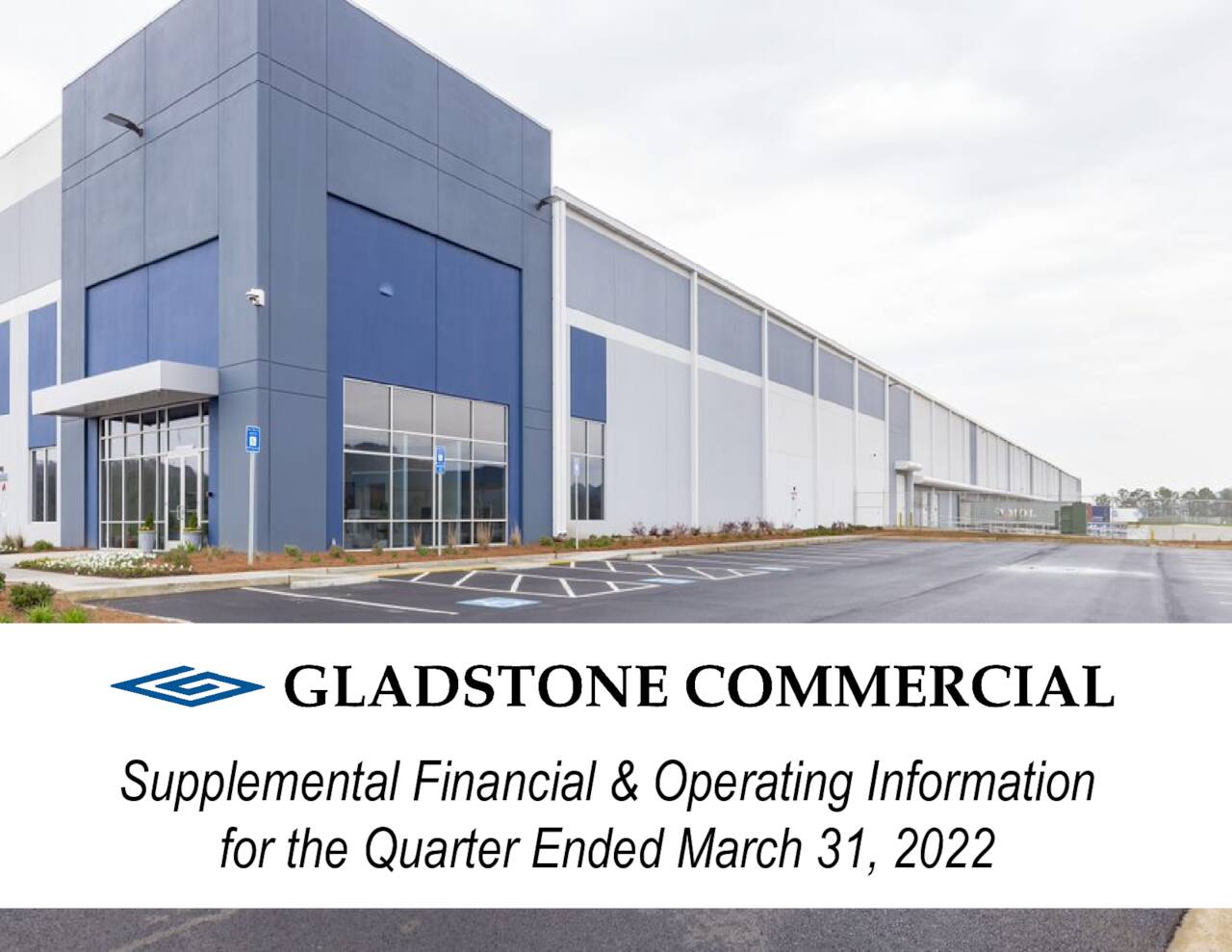 Gladstone Commercial Corporation 2022 Q1 Results Earnings Call