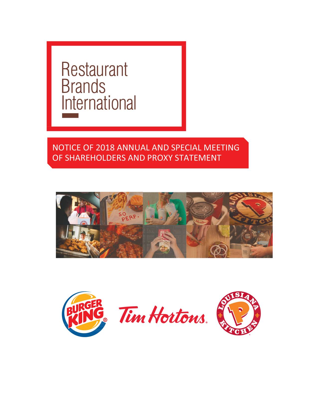 Restaurant Brands (QSR) Presents At 2018 RBC Capital Markets Consumer ...