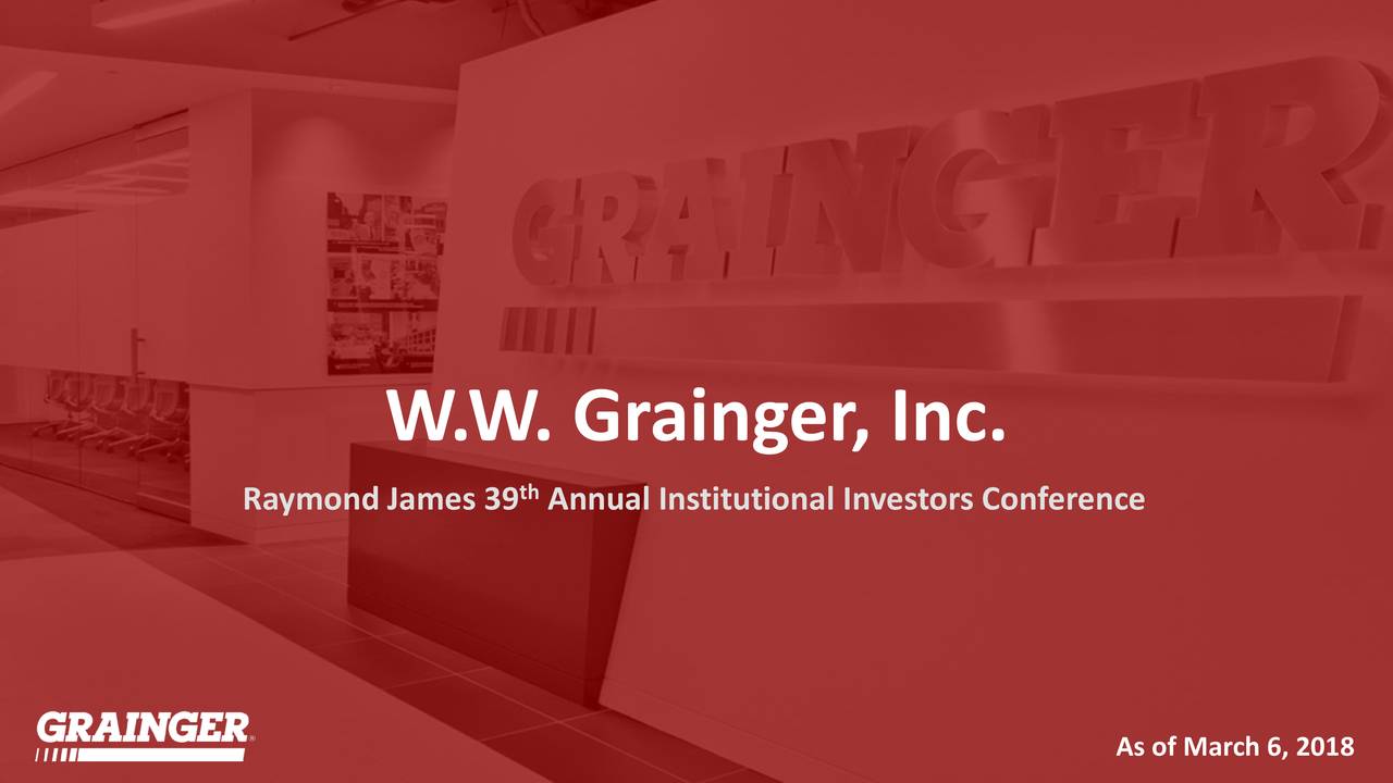 W .W . Grainger , Inc.