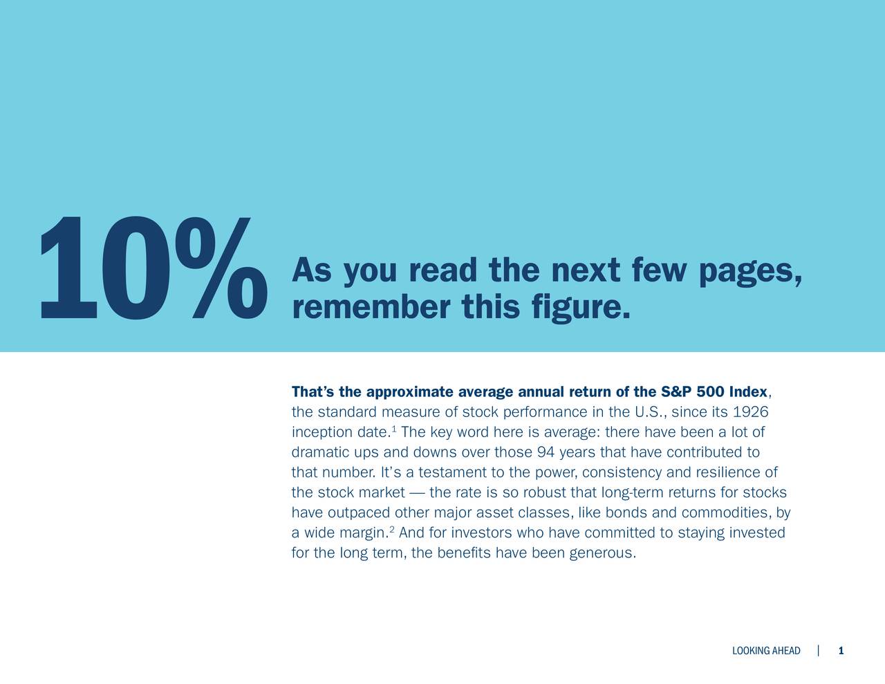 As you read the next few pages,