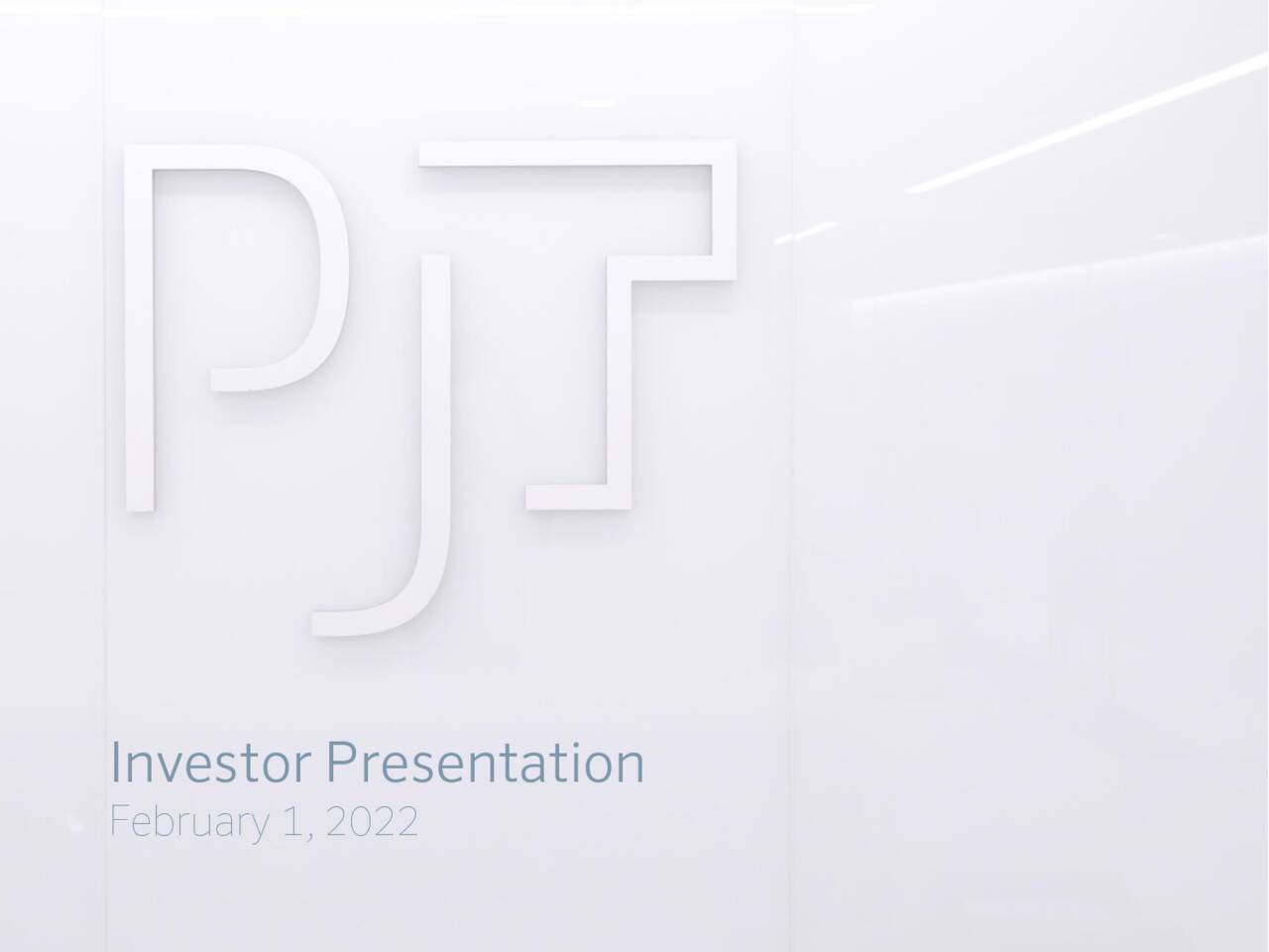 PJT Partners (PJT) Investor Presentation - Slideshow (NYSE:PJT ...